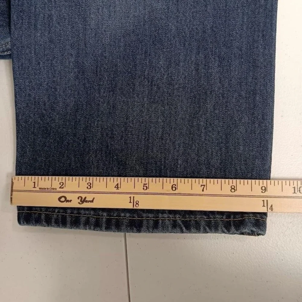 Levis 541 Jeans Mens 42x31 Blue Medium Wash‎ Distressed Athletic Fit Denim Pants